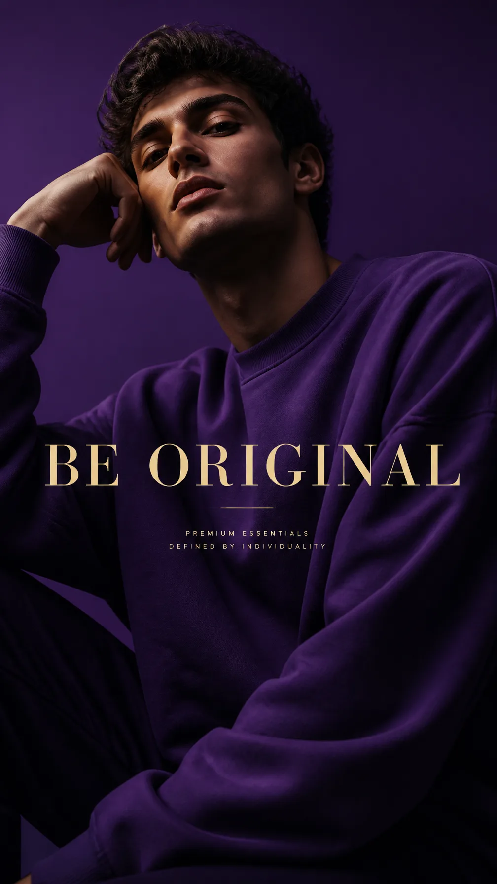 Premium Menswear Campaign AI Photo Prompt generated preview