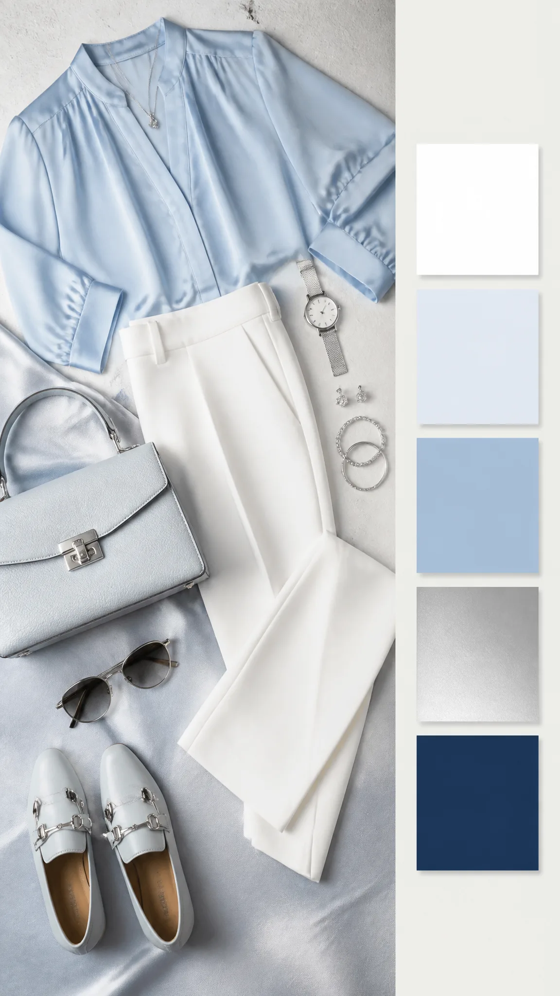 Professional Flat Lay Fashion Photography AI Photo Prompt generated preview