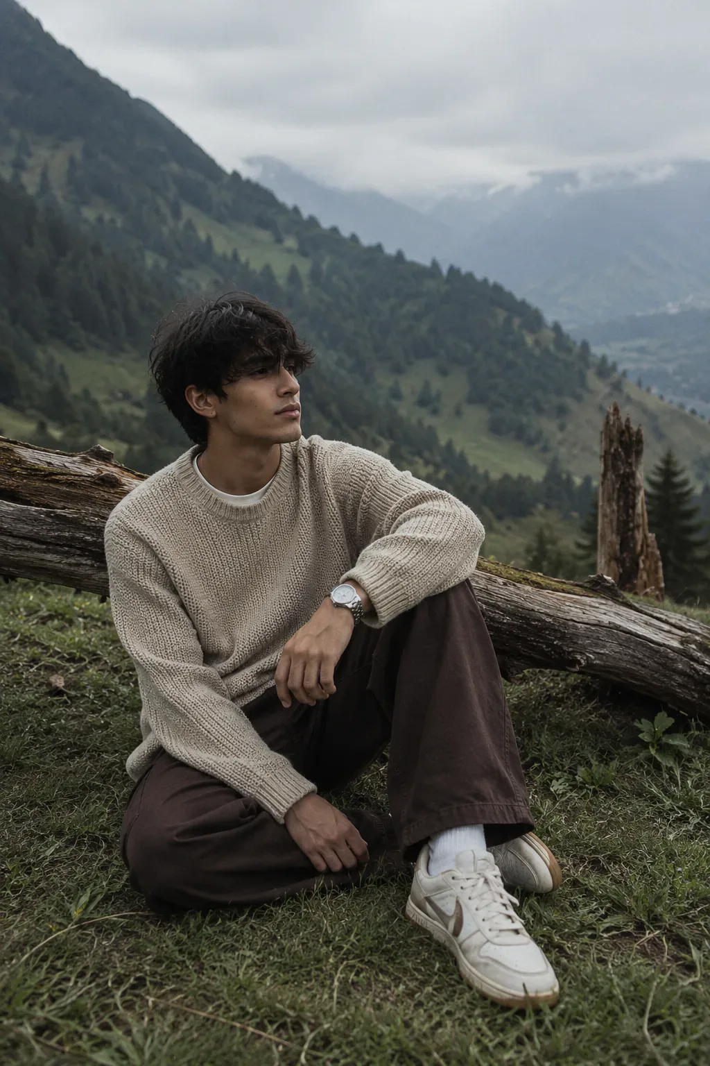 Quiet Mind Mountain Morning AI Photo Prompt preview example result