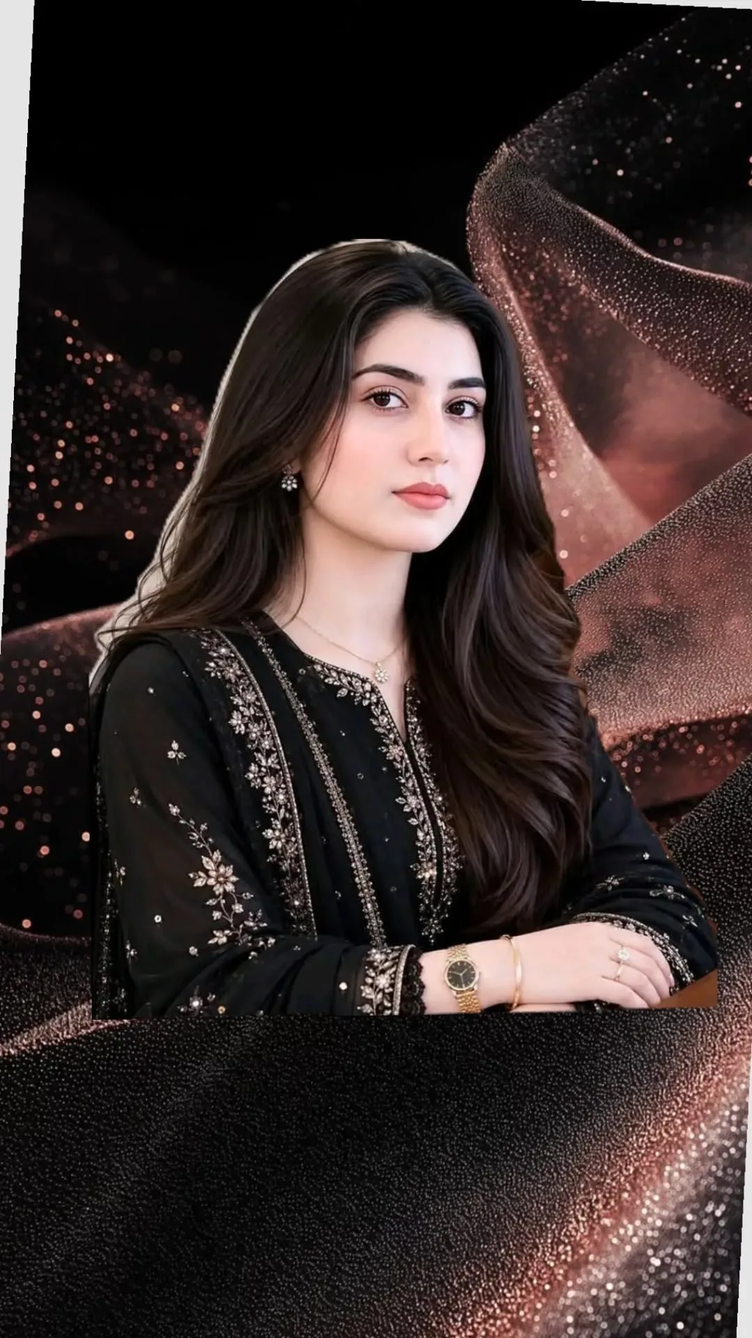 Regal Elegance In Black AI Photo Prompt preview example result