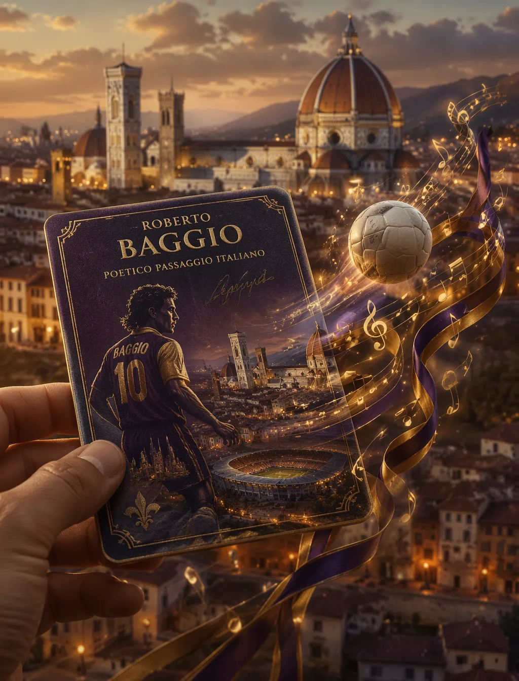 Roberto Baggio : / AI Photo Prompt generated preview