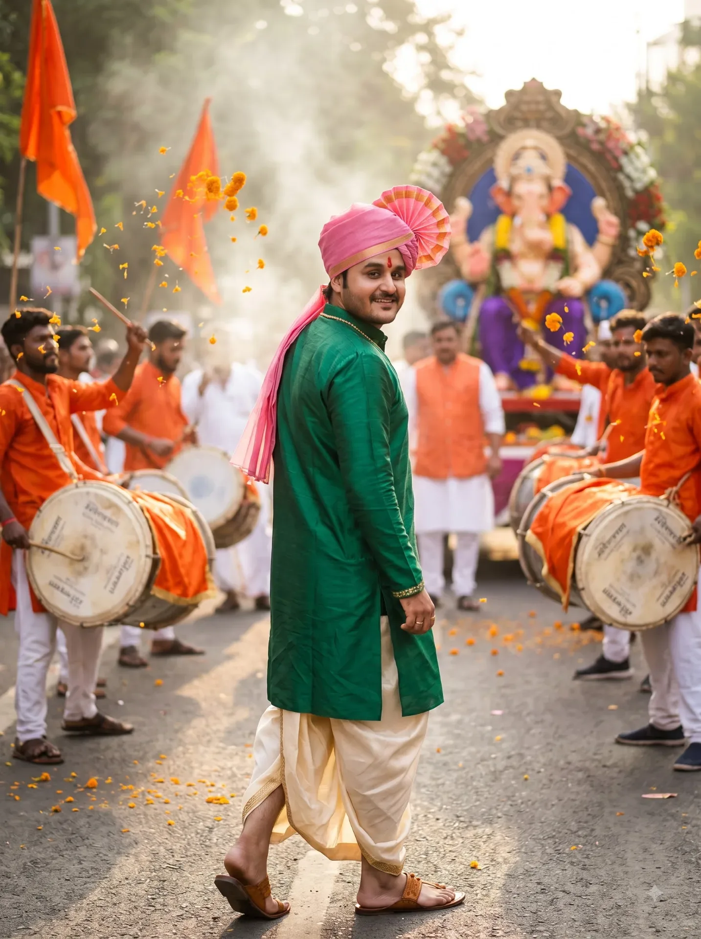 Royal Indian Wedding Celebration AI Photo Prompt Edition 3 preview example result