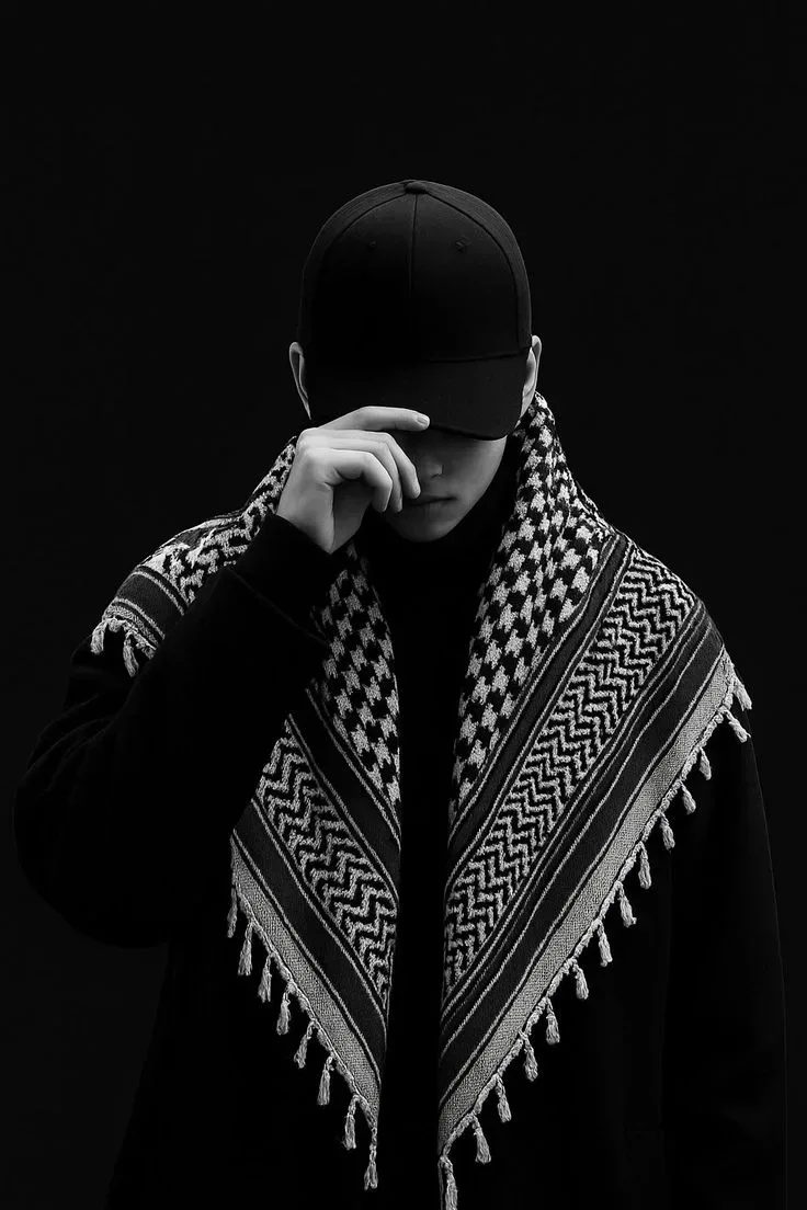 Shadowy Shemagh Style AI Photo Prompt preview example result