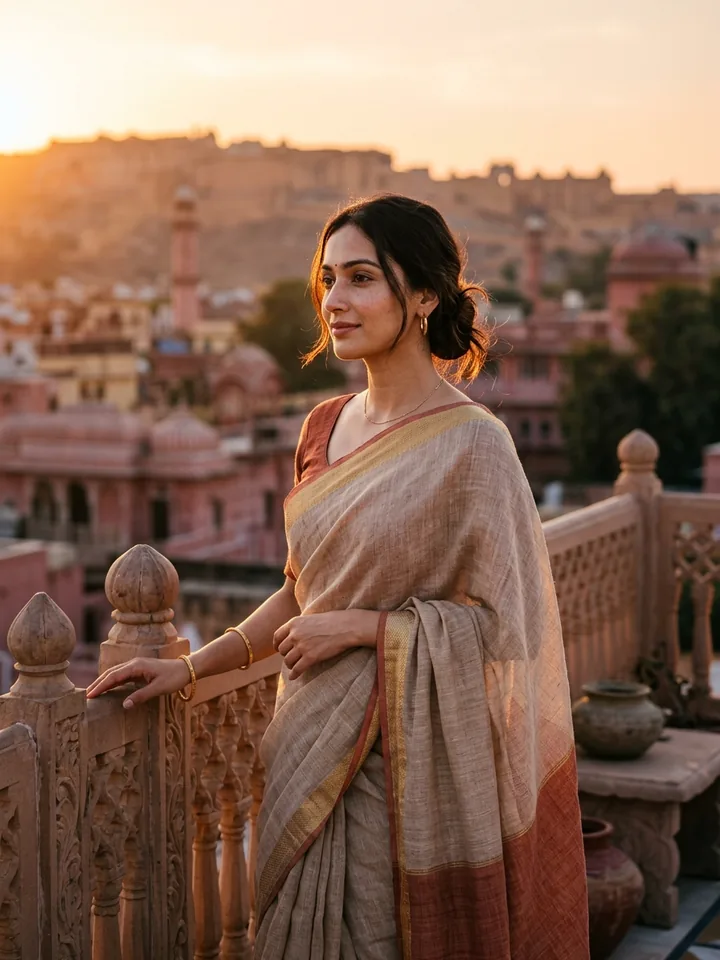 8K ROYAL SAREE MASTERPIECE