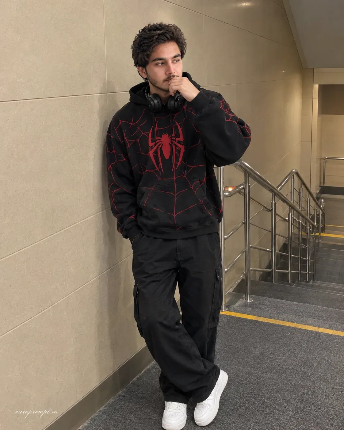 Spider Noir Urban Street Style AI Photo Prompt preview example result