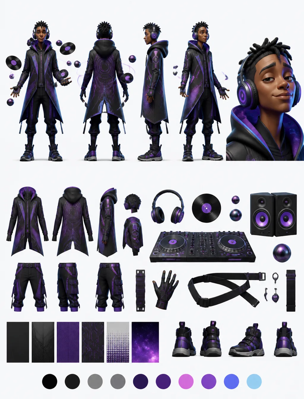 Spider-Verse Aesthetic Concept AI Photo Prompt generated preview