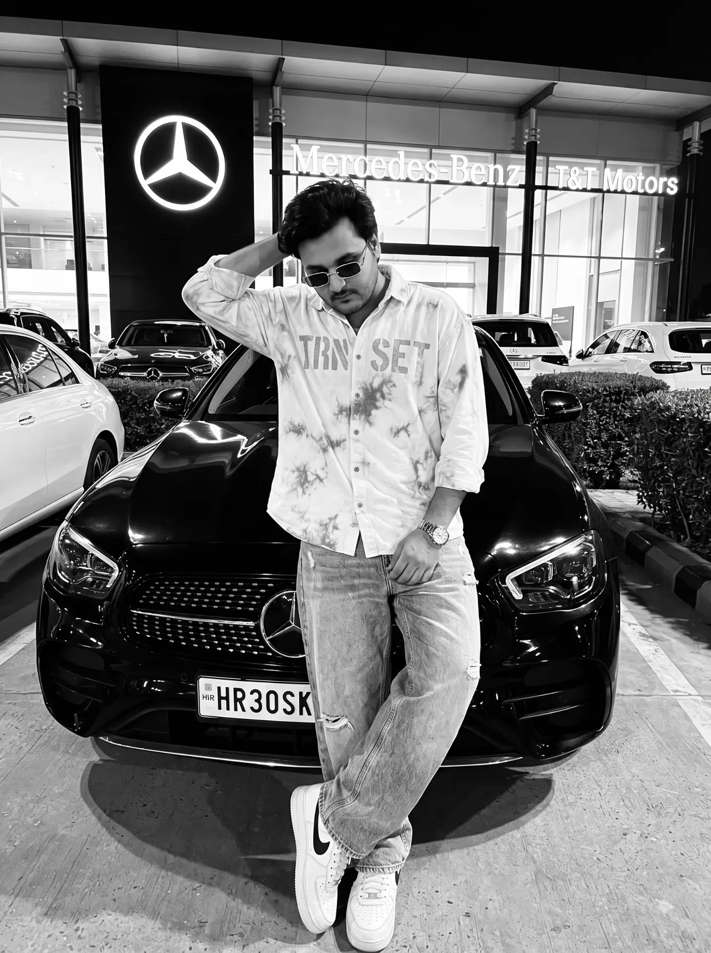 Stylish Photoshot Mercedes-benz C-class Ai AI Photo Prompt preview example result