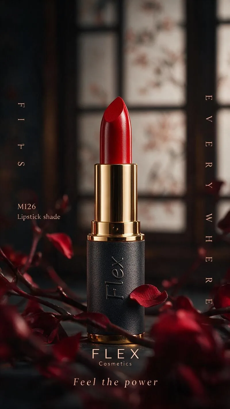 Subject And Product A Luxurious Lipstick AI Photo Prompt generated preview