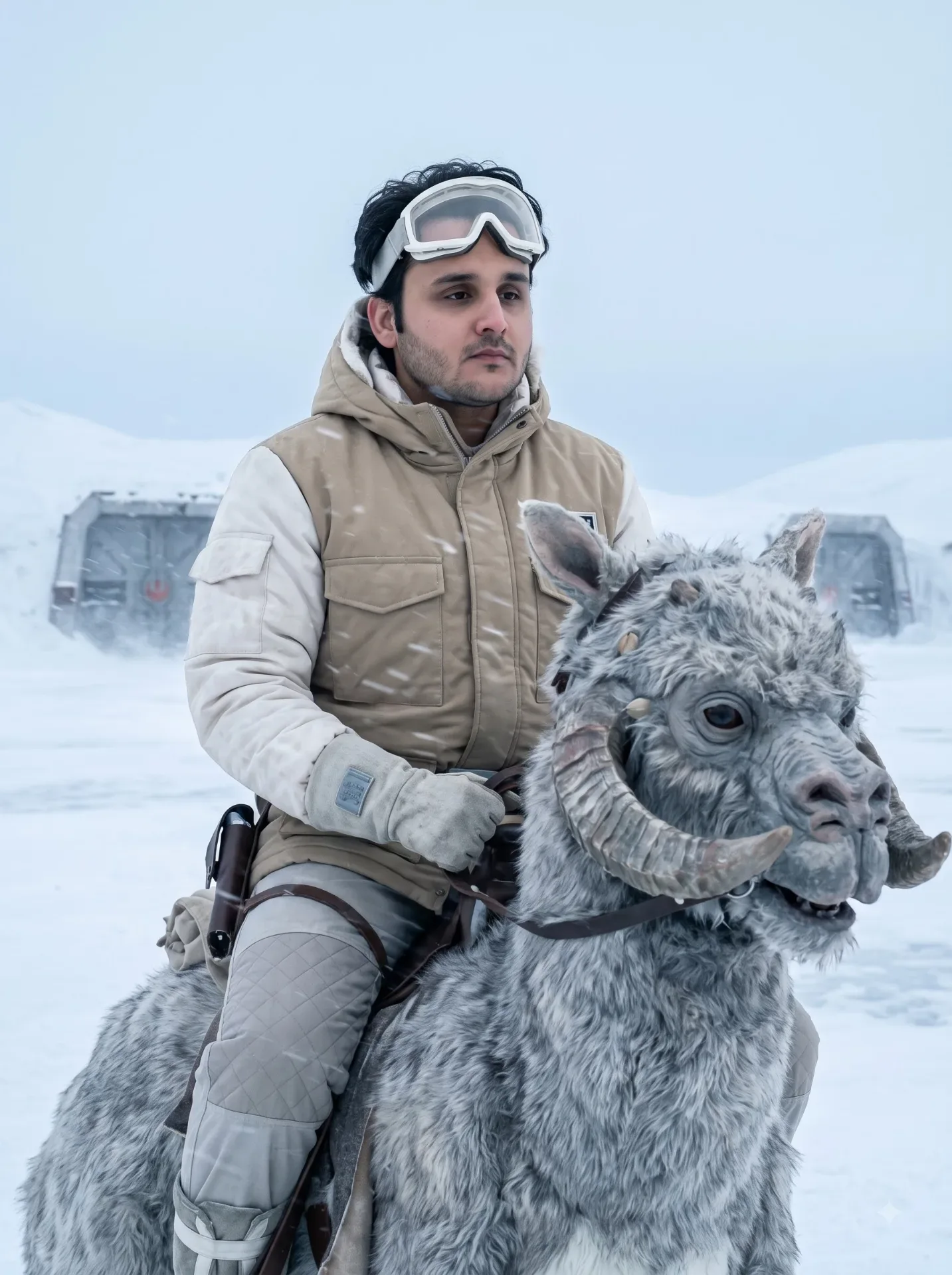 Tauntaun Ice Ages AI Photo Prompt preview example result