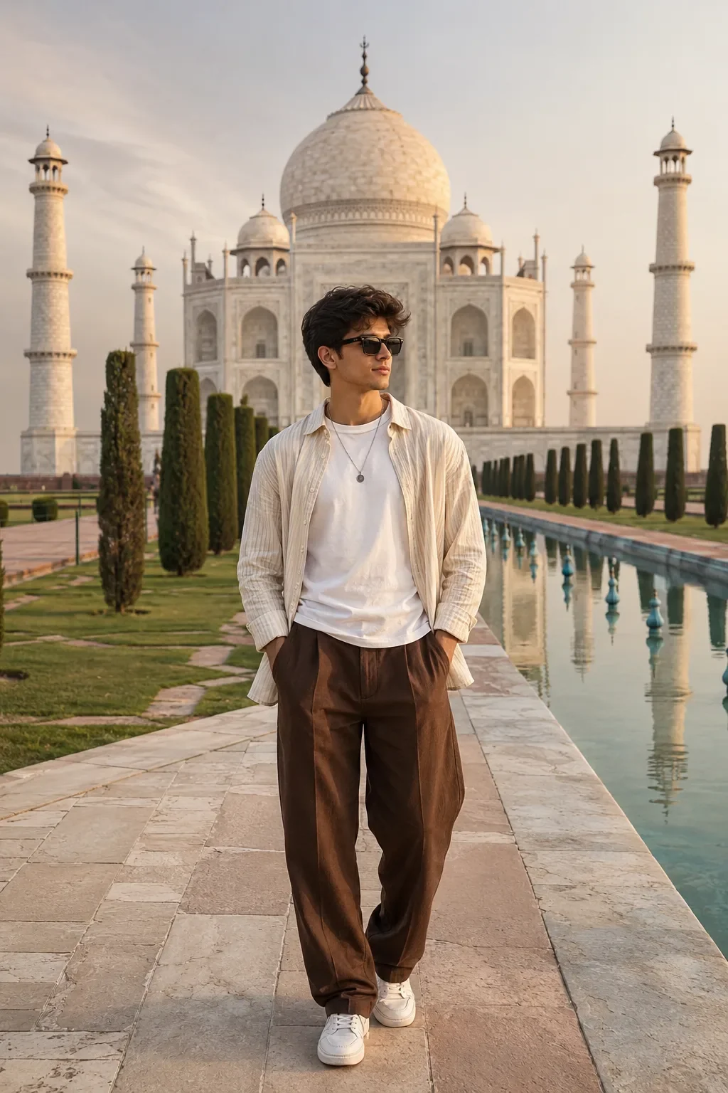 The Art Of Luxury Travel AI Photo Prompt preview example result