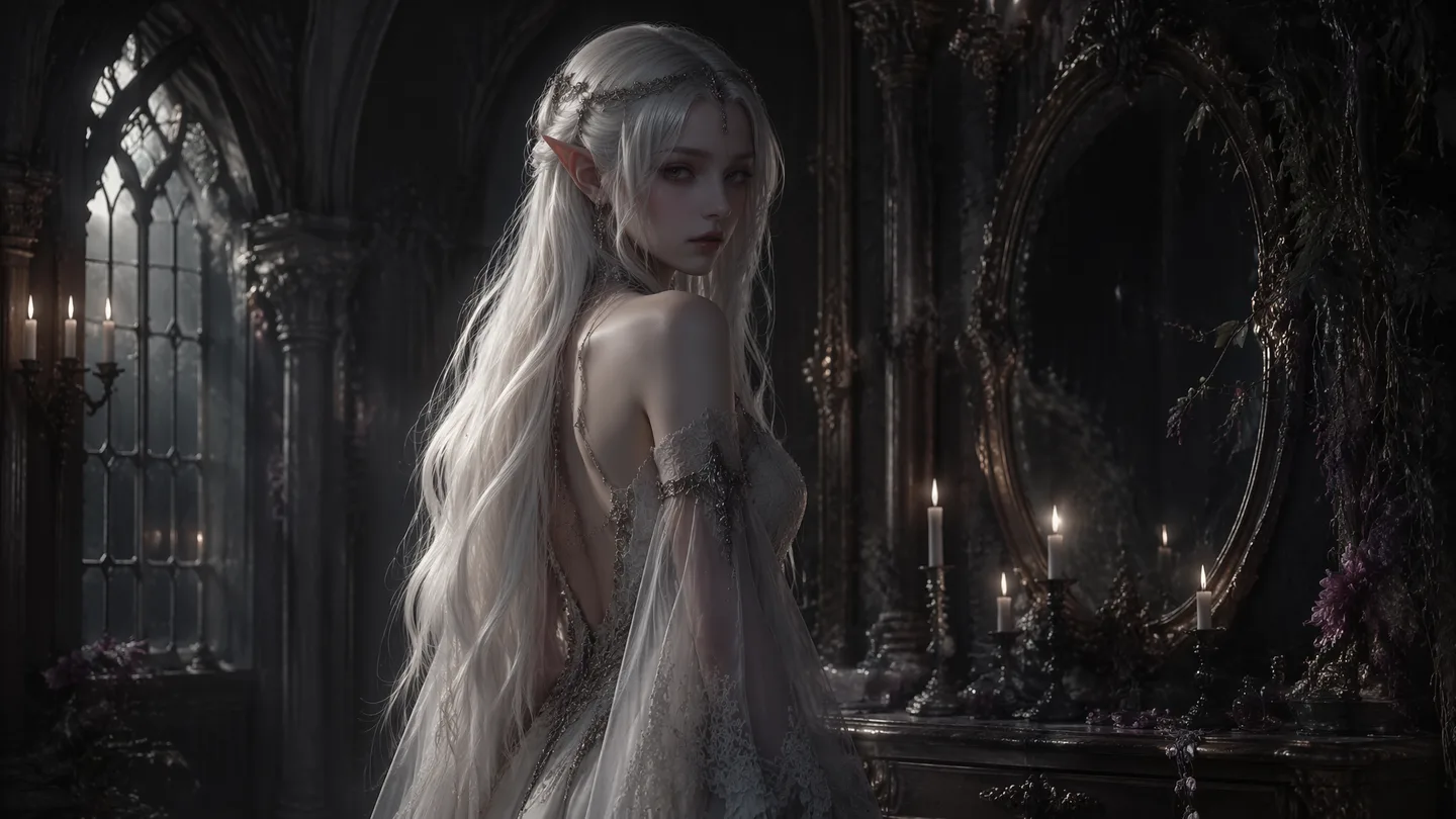 The Image Depicts A Gothic Fantasy AI Photo Prompt generated preview