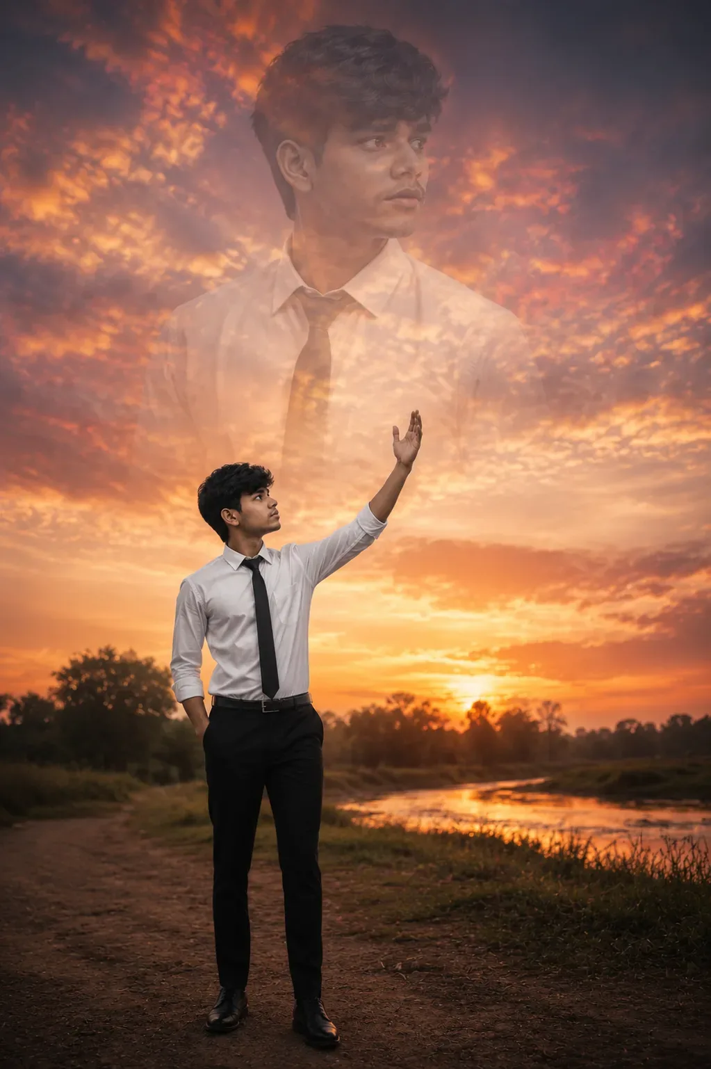 The Man I Want To Become AI Photo Prompt preview example result