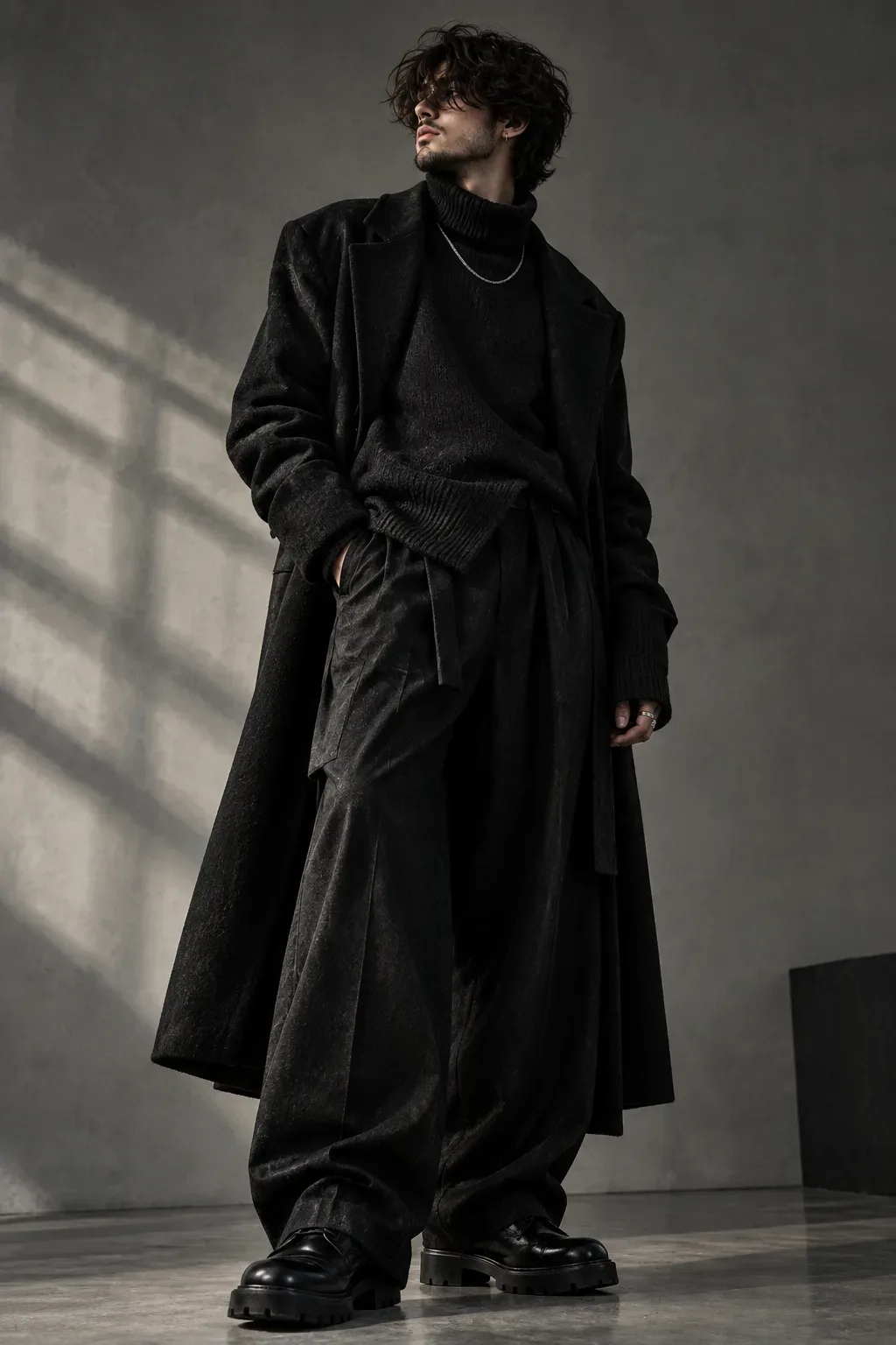 THE MAN IN BLACK AI Photo Prompt preview example result