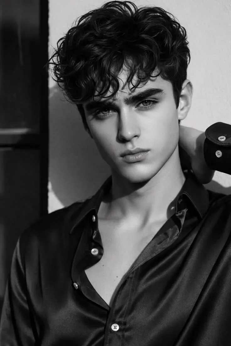 The Silk Shirt Aesthetic AI Photo Prompt preview example result