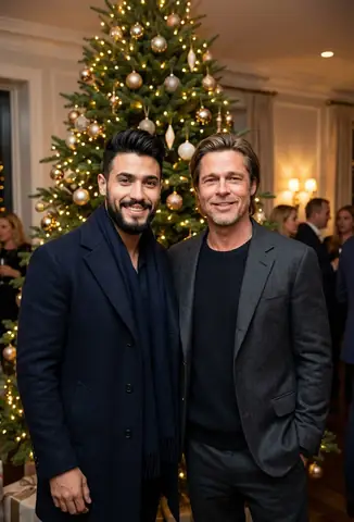 New Year Friends Portrait NYC - copy paste viral AI prompt