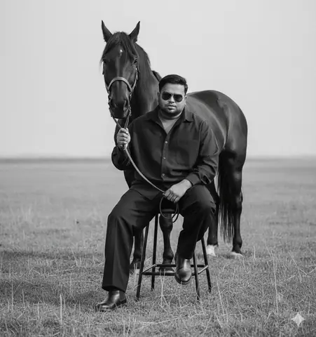 Young Man Rural Portrait - copy paste viral AI prompt