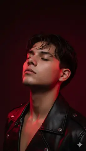 Young Man Cinematic Portrait - copy paste viral AI prompt