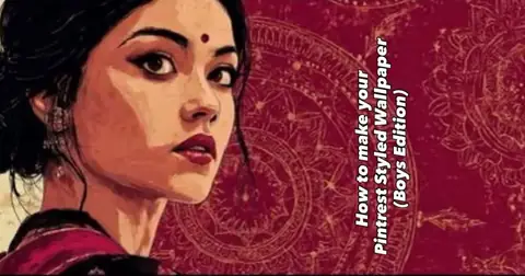 Indian Woman Portrait Artwork - copy paste viral AI prompt