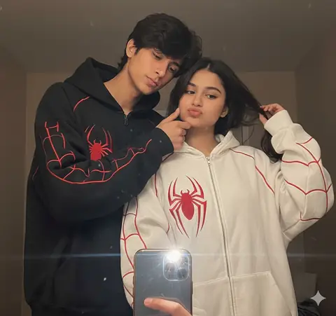 Young Couple Romantic Portrait - copy paste viral AI prompt