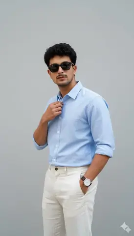 Casual Chic Fan Style Portrait - copy paste viral AI prompt