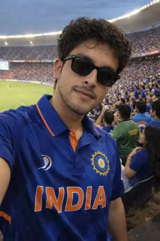 Narendra Modi Style India Jersey Selfie - copy paste viral AI prompt