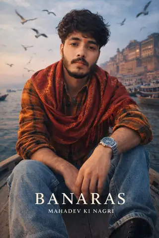 ganges boat boy - copy paste viral AI prompt