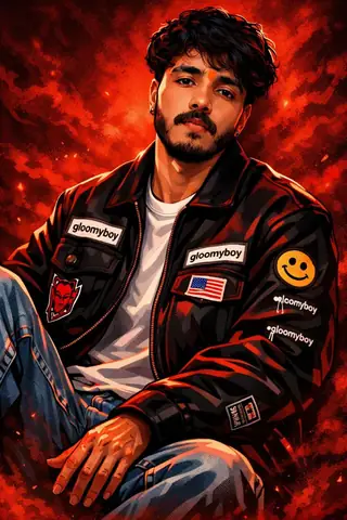 tamil gangster boy - copy paste viral AI prompt