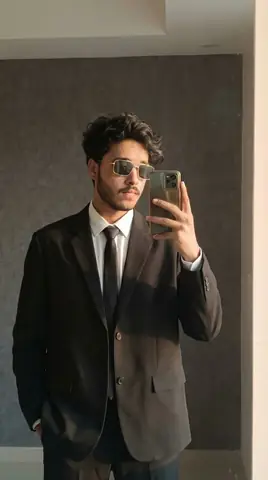 couple mirror selfie dark entity - copy paste viral AI prompt