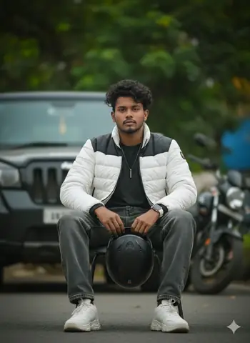 Young Rebel Style with Messy Hair - copy paste viral AI prompt