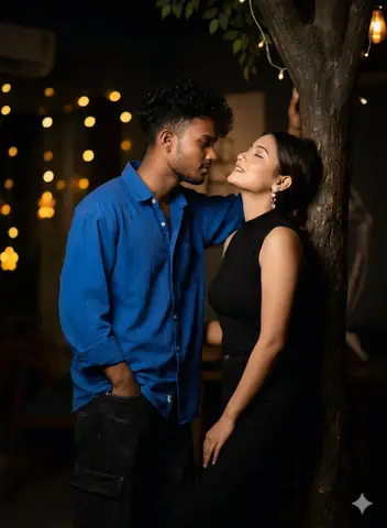 Couple Tree Valentine - copy paste viral AI prompt
