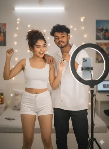 Girl Bedroom Tiktok - copy paste viral AI prompt