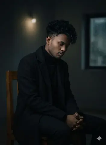 Black Overcoat Boy - copy paste viral AI prompt