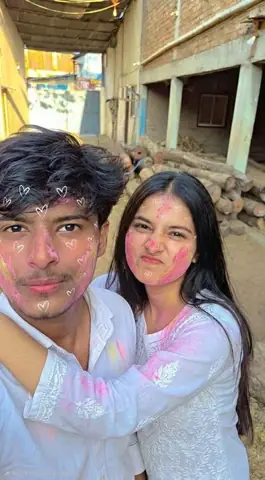 Girl Holi Kurti Boy - copy paste viral AI prompt
