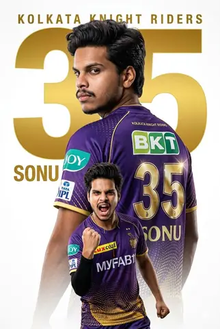 KKR Jersey Boy - copy paste viral AI prompt
