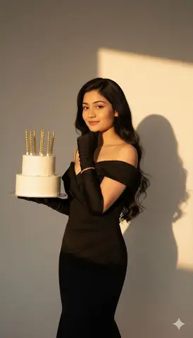 Happy girl birthday celebration gemini prompt - copy paste on Gemini AI