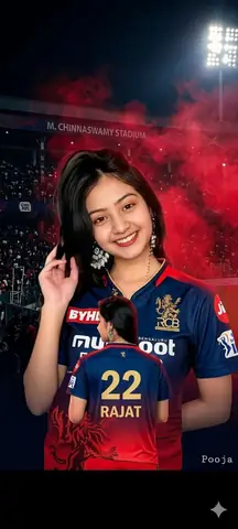 Virat Kohli Style 22 Rajat Ipl Jersey Gemini Prompt - copy paste on Gemini AI