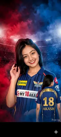 Virat Kohli Style Ipl Jersey Boy Dramatic Gemini Prompt - copy paste on Gemini AI