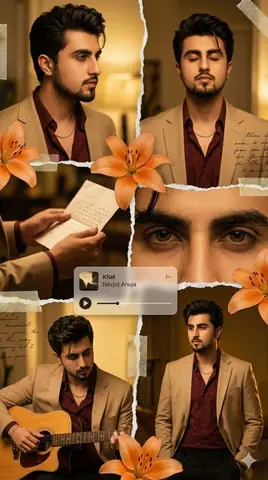 Virat Kohli Style Indian Man Vintage Scrapbook Gemini Prompt - copy paste on Gemini AI