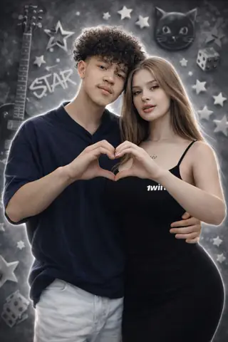 Romantic Couple Hand Heart Gemini Prompt - copy paste viral AI prompt