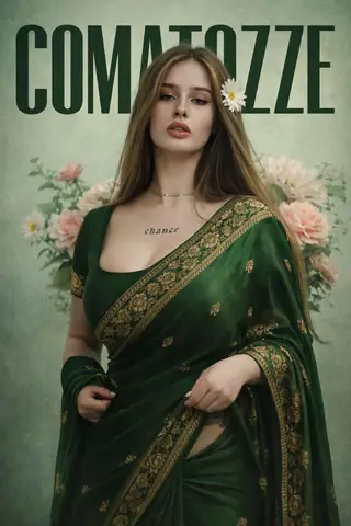 Traditional Saree Girl Gemini Prompt - copy paste viral AI prompt