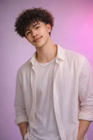 Confident Boy Studio Portrait Gemini Prompt - copy paste viral AI prompt
