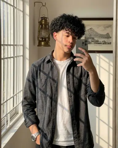 Couple Mirror Selfie with Vintage Charm Gemini Prompt - copy paste viral AI prompt
