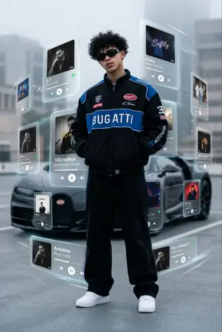3D Chibi Karan Aujla Spotify Interface Gemini Prompt - copy paste viral AI prompt