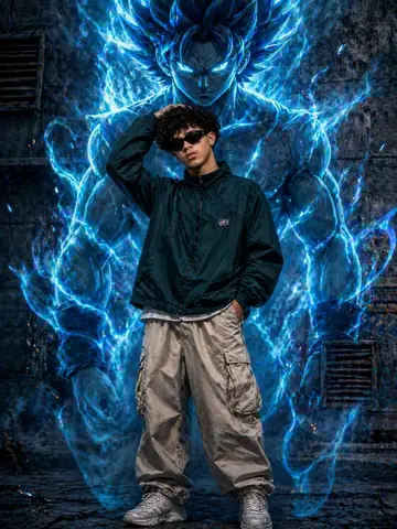 3D Anime Avatar Streetwear Man Gemini Prompt - copy paste viral AI prompt