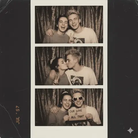 Polaroid photo booth - copy paste viral AI prompt