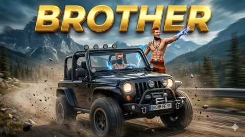 Cinematic Gaming Poster with Friendship Theme - Midjourney copy paste AI prompt example for cinematic, poster