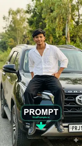Hyper Realistic Outdoor Portrait Photograph - copy paste viral AI prompt