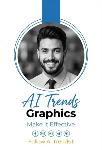 AI Trends Graphic Portrait - copy paste viral AI prompt