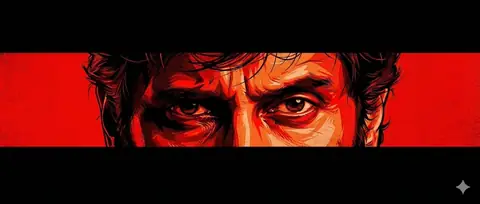 Cinematic Poster-Style Eye Close-Up | Graphic Novel Portrait Art - copy paste viral AI prompt