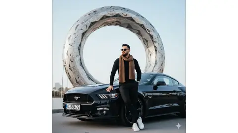 Gemini AI Influencer Car Photoshoot 2025 - copy paste viral AI prompt